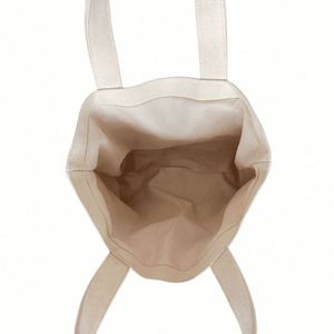 Bolsa de Lona Reutilizable para Mujer con Impresión Personalizada de Fábrica Lilalila, Bolsa de Compras con Impresión Personalizada OEM - Product Image 6