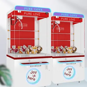 Máquina Expendedora de monedas japonesas para atrapar garra, máquina expendedora de juguetes de felpa, juego de Arcade