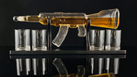 Boutique en ligne Offre Spéciale M1911 contenant en verre carafe pistolet bouteilles de whisky bouteille de liqueur en cristal vin de brandy bouteille de tequila