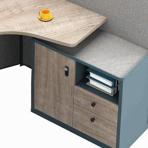 Muebles de oficina modulares modernos de fábrica, estación de trabajo para juegos, mesa, computadora, estación de trabajo de escritorio, Partición de estación de trabajo - Product Image 4