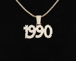 Pendentif personnalisé en moissanite et argent sterling 925, bijou de créateur tendance hip-hop - Product Image 1