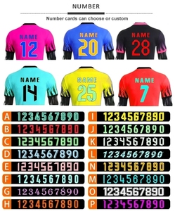 Conjunto de Camisetas de Fútbol para Niños, Uniforme de Fútbol, Camisetas de Fútbol, <span class=keywords><strong>Trajes</strong></span> de Fútbol, Camisetas del <span class=keywords><strong>Barcelona</strong></span> para Niños, Camisetas de Miami - Product Image 3