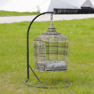 كرسي أرجوحة للقطط مصنوع يدويًا من الخيزران المنسوج حسب الطلب، سرير أرجوحة للقطط من الخيزران المنسوج - Product Image 2