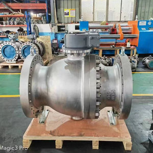 Valvola a Sfera in Acciaio Inox F304/316 ad Azionamento Pneumatico ISO 5211 per Arresto Rapido - Product Image 1