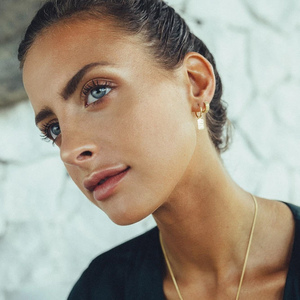 Gemnel - Pendientes de Aro Pequeños de Plata de Ley 925 con Diseño de Serpiente Pitón Retro, Joyería de Moda Vintage para Mujer - Product Image 6