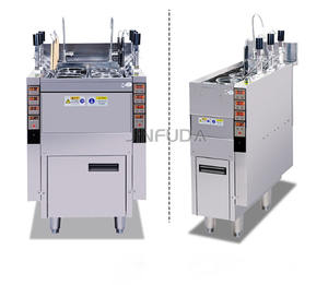 جهاز طهي المعكرونة التجاري الاحترافي بـ 6 سلال، آلة مطبخ كهربائية للمطاعم مع مؤقت رقمي - Product Image 3