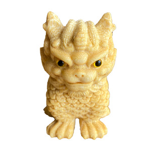 [Jade Festival Rise] Dragon Blood Golden Bamboo Carving Ornament Dragon Shape <strong>Men</strong> Women Made China Religious <strong>Temple</strong> Use Garden - Product Image 5