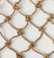 Corde de manille naturelle de chanvre filet de cargaison d'escalade filet de jute de sécurité pour enfants