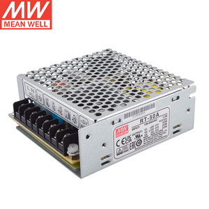 MeanWell RT-50A 50W แหล่งจ่ายไฟแบบสามช่องสัญญาณ ปรับแรงดันและกระแสได้ <span class=keywords><strong>5V</strong></span> 12V -<span class=keywords><strong>5V</strong></span> แบบ Open Frame พร้อมสายไฟ จ่ายไฟสามทาง - Product Image 3