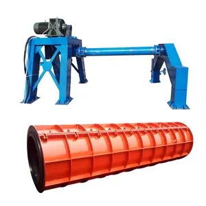 Best Sales Concrete Pipe Making Machinery Reinforced Concrete Culvert Pipe Machine Steel Moulds For Drainage Pipes