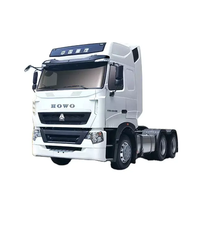 Howo 6X4 יד שמאל כונן משאיות Faw 420 Hp Sinotruk 371Hp סין משמש טרקטור משאית