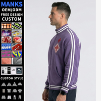Sweat-shirts Athlétiques Personnalisés avec Logo, Fermeture Éclair Intégrale, Broderie, Coupe Boxy, Entraînement Sportif, Vente en Gros, Sweat-shirt Décontracté Oversize pour Hommes
