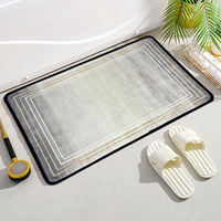 Tapis de douche en Pvc forme de dessin animé solide tapis de bain lavables antidérapants décoratifs multifonctionnels tapis de maison personnalisé