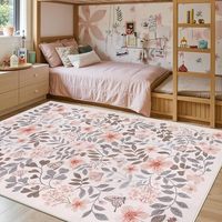 Nouveau tapis de salon moderne abstrait en polyester, fabriqué à la machine, antidérapant, rembourré et résistant aux taches, idéal pour la maison