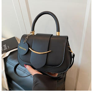 Bolso de Mano Cuadrado Pequeño de PU de Alta Calidad, Otoño 2025, Estilo Urbano Simple, Moderno, Versátil, de un Solo Hombro y Cruzado - Product Image 2