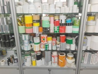 Etiquetas de Envío en Rollo para Códigos de Barras, Duraderas y Ecológicas, Materiales de Papel Adhesivo Compatibles con Impresoras Zebra