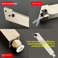 Outils de découpe CNC industriels A-MDJNR TNMG/DNMG en acier à ressort, revêtement carbure-titane, couteau composite à refroidissement externe/intérieur