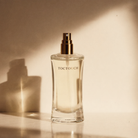 Flacons de parfum en verre ovales incurvés sur mesure, 50-400 ml, avec logo personnalisé, bouchon pulvérisateur doré, flacons de parfum en verre vides