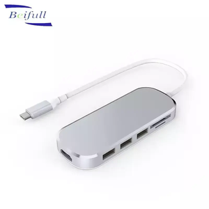 Xách tay <span class=keywords><strong>3</strong></span> trong <span class=keywords><strong>1</strong></span> <span class=keywords><strong>USB</strong></span> C Loại kết nối <span class=keywords><strong>3</strong></span>.0 HUB với PD 4K đầu đọc thẻ Adapter - Product Image 3