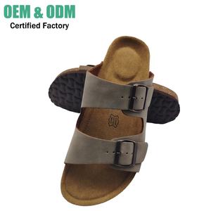 Bestar Роскошные пляжные сандалии в стиле ретро Birkenstocks boston на плоской подошве с высоким качеством EVA стельки двойные пряжки для мужчин - Product Image 2