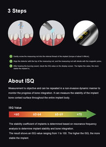 Sistema di misurazione accurato del Tester di stabilità dell'impianto dentale portatile senza fili - Product Image 6
