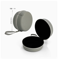 Étui de transport portable antichoc en EVA rigide en forme de U pour oreiller de voyage, boîte de rangement d'outils avec logo personnalisé