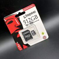 Carte SD TF 100% originale 32 Go/128 Go/256 Go/512 Go Classe 10 U3 Carte de stockage flash mobile en plastique