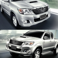 OVOVS – feu avant DRL blanc bleu Super lumineux, phare de jour spécial pour Toyota Hilux 2012-2014