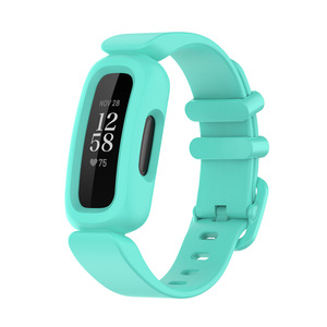 Bracelet de sport en silicone tout-en-un, remplacement pour <span class=keywords><strong>Fitbit</strong></span> <span class=keywords><strong>Ace</strong></span> <span class=keywords><strong>3</strong></span> et Inspire 2 - Product Image 1