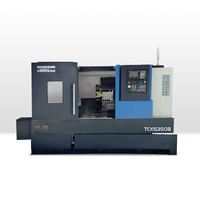 Máquina CNC de 3 Ejes TCK6350b de Alta Precisión para Torneado de Metal con Husillo de Alto Rendimiento y Productividad Mejorada
