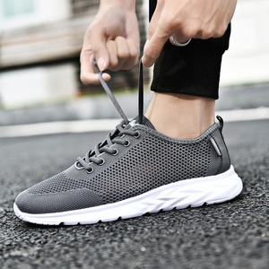 Chaussures de <span class=keywords><strong>sport</strong></span> décontractées pour hommes, grande taille, transfrontalières, d'été, en maille ajourée respirante, légères, avec semelle extérieure en EVA - Product Image 4