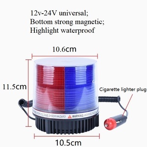 <span class=keywords><strong>Luz</strong></span> de Advertencia Estroboscópica <span class=keywords><strong>para</strong></span> Automóvil, Súper Brillante, Magnética, con LED, Señal de Emergencia - Product Image 4