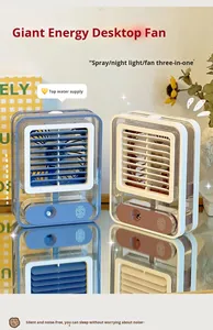 Mini-ventilateur brumisateur portable neuf avec veilleuse et 3 vitesses pour la vente en gros - Product Image 3