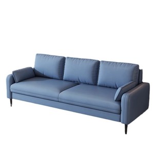 Hiện đại tối giản kem màu vải sofa 1 3 chỗ ngồi nhỏ gọn ghế cho phòng khách nhỏ căn hộ cho thuê nhà - Product Image 5