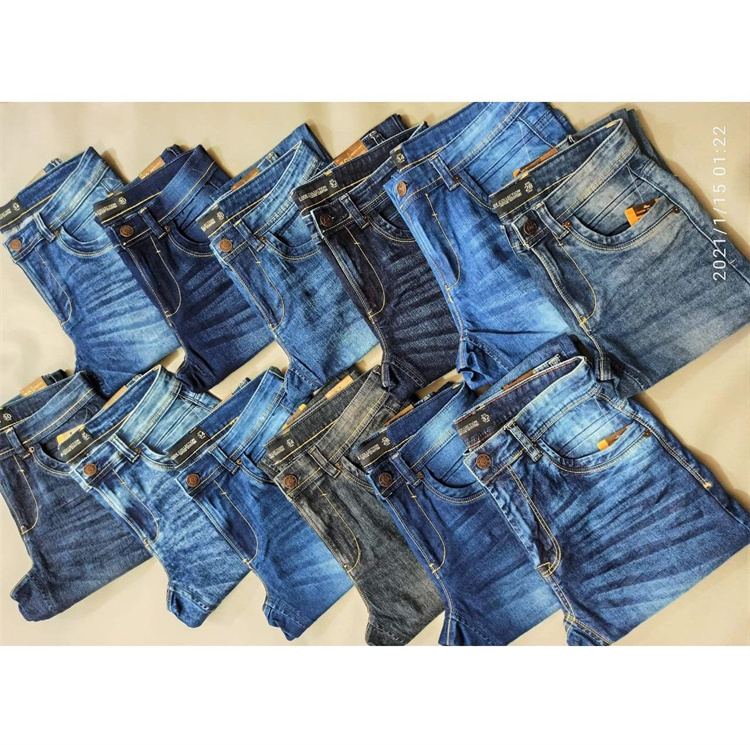 wholesale Women and Men Denim Jeans Pants High Quality Stock Lot Super Low Price apparel stock