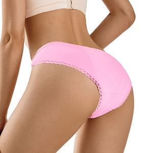 Grosir Hot Misterius Hitam Renda Bikini Wanita Periode Celana Dalam Menstruasi Berkelanjutan Leak Proof Celana Dalam - Product Image 4
