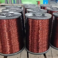 Alambre de Aluminio Esmaltado SWG 33 34 35 36 para Bobinas de Motores de Ventiladores Eléctricos