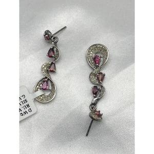 Nuevo Juego de Aretes de Lujo Más Vendidos, Plata de Ley 925, Rubí, Regalo para Fiesta, Boda, Aniversario, Compromiso, Ceremonias Religiosas - Product Image 2