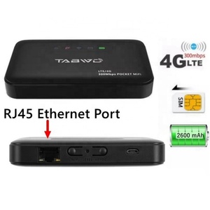 Routeur Wifi mobile 4G LTE portable mini 300 Mbps TABWD E5885, réseau partagé sans fil - Product Image 2