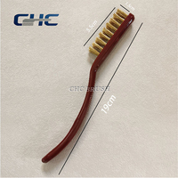 mini brosse métallique en laiton, décapant de rouille industriel, nettoyeur de barbecue, brosse d'entretien pour noix et bodhi