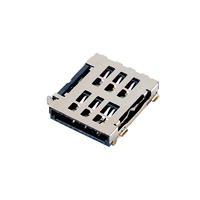 Nouveaux produits MUP, double NANO avec structure empilée de type plateau, connecteur de carte SIM, lecteur de carte pour routeur industriel mobile