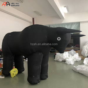 <span class=keywords><strong>Disfraz</strong></span> Inflable de <span class=keywords><strong>Toro</strong></span> Mascota Andante con Luces LED RGB, Resistente a la Intemperie y Alimentado por Batería para Desfiles de Adultos - Product Image 6