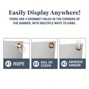 Pancarta de Graduación Personalizada de Vinilo, Letreros de Felicitación Personalizados para la Clase 2025, Decoración para Fiestas y Eventos - Product Image 3