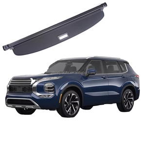 Estante de paquete trasero para <span class=keywords><strong>maletero</strong></span>, persiana enrollable, cubierta de carga para <span class=keywords><strong>maletero</strong></span>, accesorio Interior para <span class=keywords><strong>Mitsubishi</strong></span> <span class=keywords><strong>Outlander</strong></span> 2022 2023 2024, piezas de repuesto para coche - Product Image 2