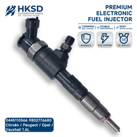 Injecteur de carburant diesel Common Rail 0445110566 9802776680 pour moteur Peugeot Citroën 1.6 HDi BlueHDi, pièces automobiles en gros