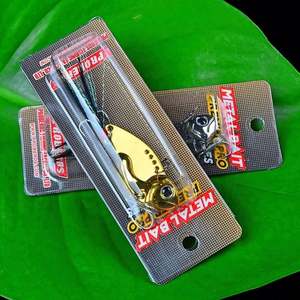 Cuillères VIB en métal bon marché Leurre de pêche Jigging Bait Spinners Pêche Wobblers Alliage de zinc <span class=keywords><strong>Truite</strong></span> Appâts durs artificiels - Product Image 6