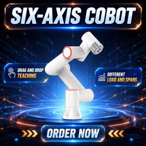 Robot Colaborativo COBOT de 6 Ejes para Automatización de Soldadura MIG MAG, 5 kg 922 mm, 10 kg 1400 mm, Drag Teach CE - Product Image 1