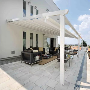 Pergola Retrattile 3x3 4x4 3x6 per Ristoranti e Hotel, Pergola Impermeabile in PVC, Prezzo all'Ingrosso di Fabbrica, Pergola Personalizzata - Product Image 1