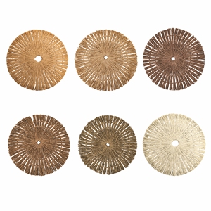 Tovagliette in Carta Naturale, Set da 6 Pezzi CIOCCOLATO - Product Image 1