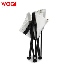 Silla Plegable Tipo Luna Woqi 43x43x70cm, Silla de Playa Plegable para Exteriores, Tela Oxford Blanca, Diseño Estable y Firme - Product Image 5